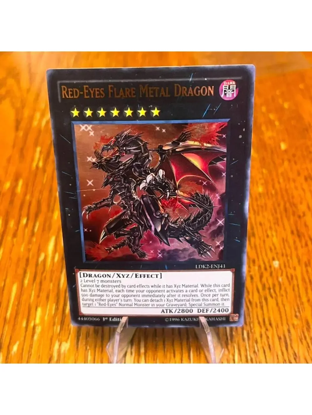 Red-Eyes Flare Metal Dragon LDK2-ENJ41 - 1st Ed Ultra Rare - ATK 2800